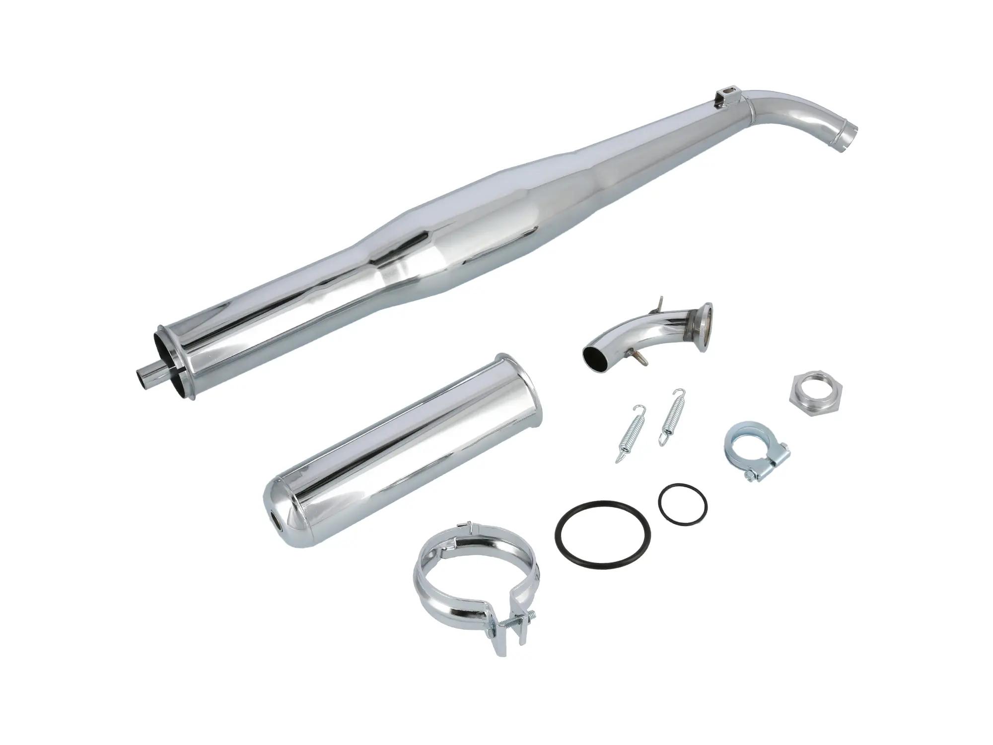 Tuning exhaust ZT-Reso Special, straight version (60 - 110ccm