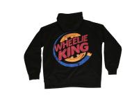 Hoodie "WHEELIE KING" mit Känguru-Tasche, schwarz, Art.-Nr.: 10070708 - Bild 3