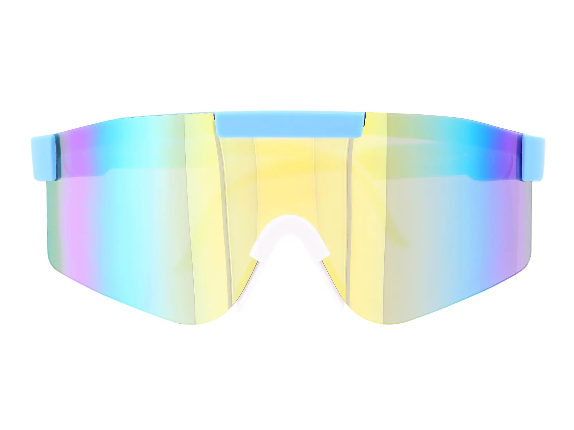 Sonnenbrille "extra Schnell" - Gelb / Blau verspiegelt, Item no: 10077893 - Image 1