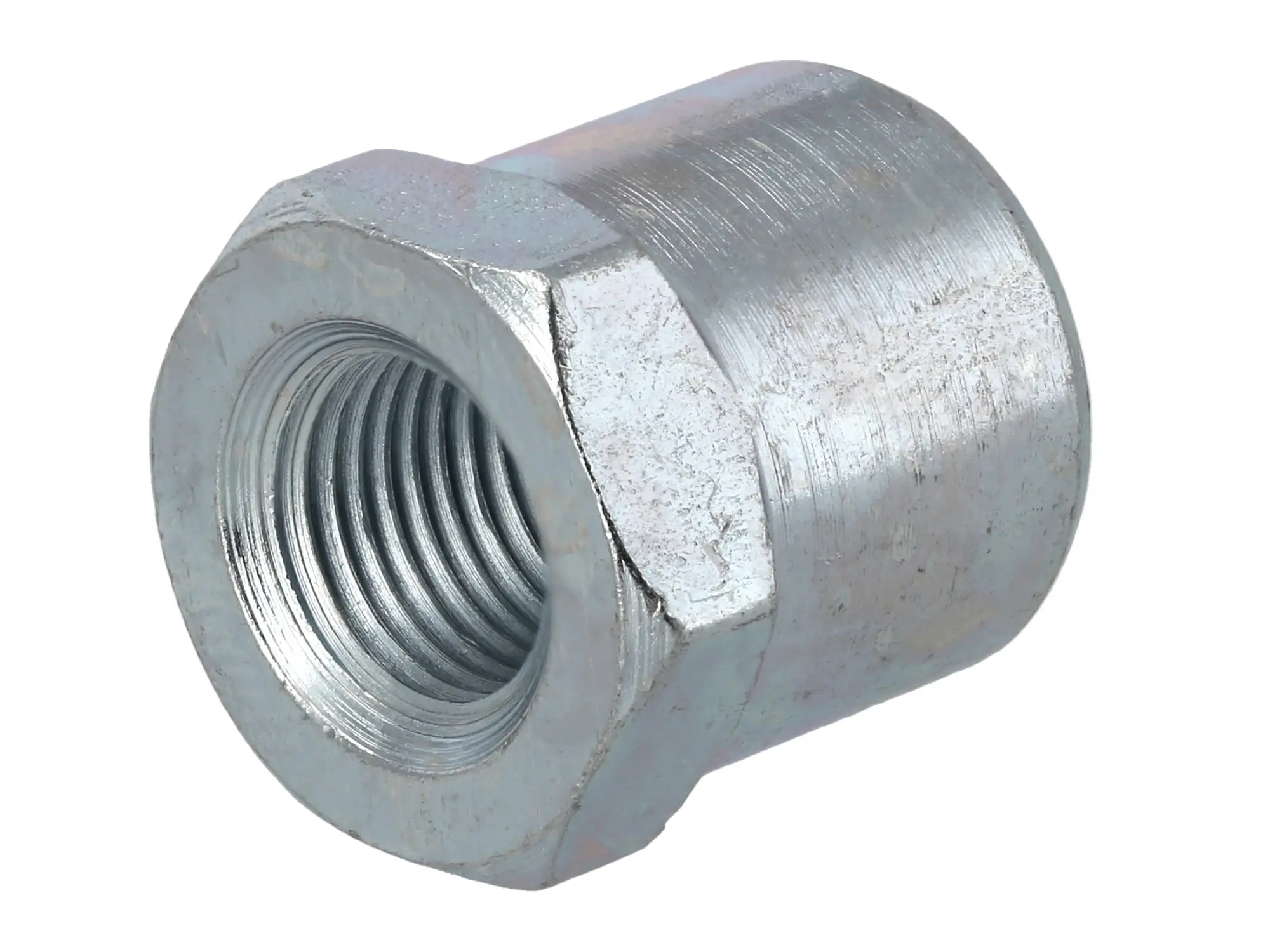 Hexagon nut for pole wheel M10x1,0 height 18mm, Item no: 10075714 - Image 1