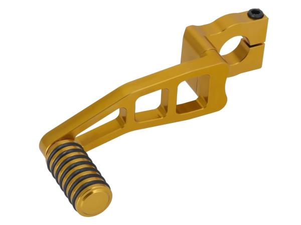 Fußschalthebel CNC Gold - für Simson S51, S53, S70, S83,  10071722 - Bild 1
