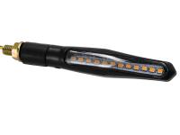 Set: 2x Blinker 12V LED, mit Lauflicht slim - für Moped und Motorrad, Item no: 10076889 - Image 2