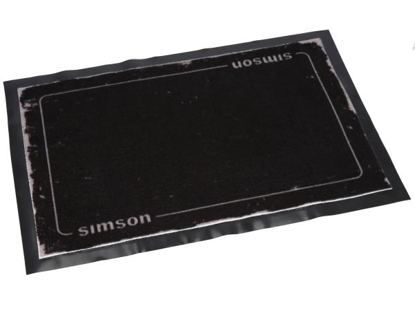 Fußmatte "Simson" 36x56cm - Schwarz/Grau,  10075896 - Image 1