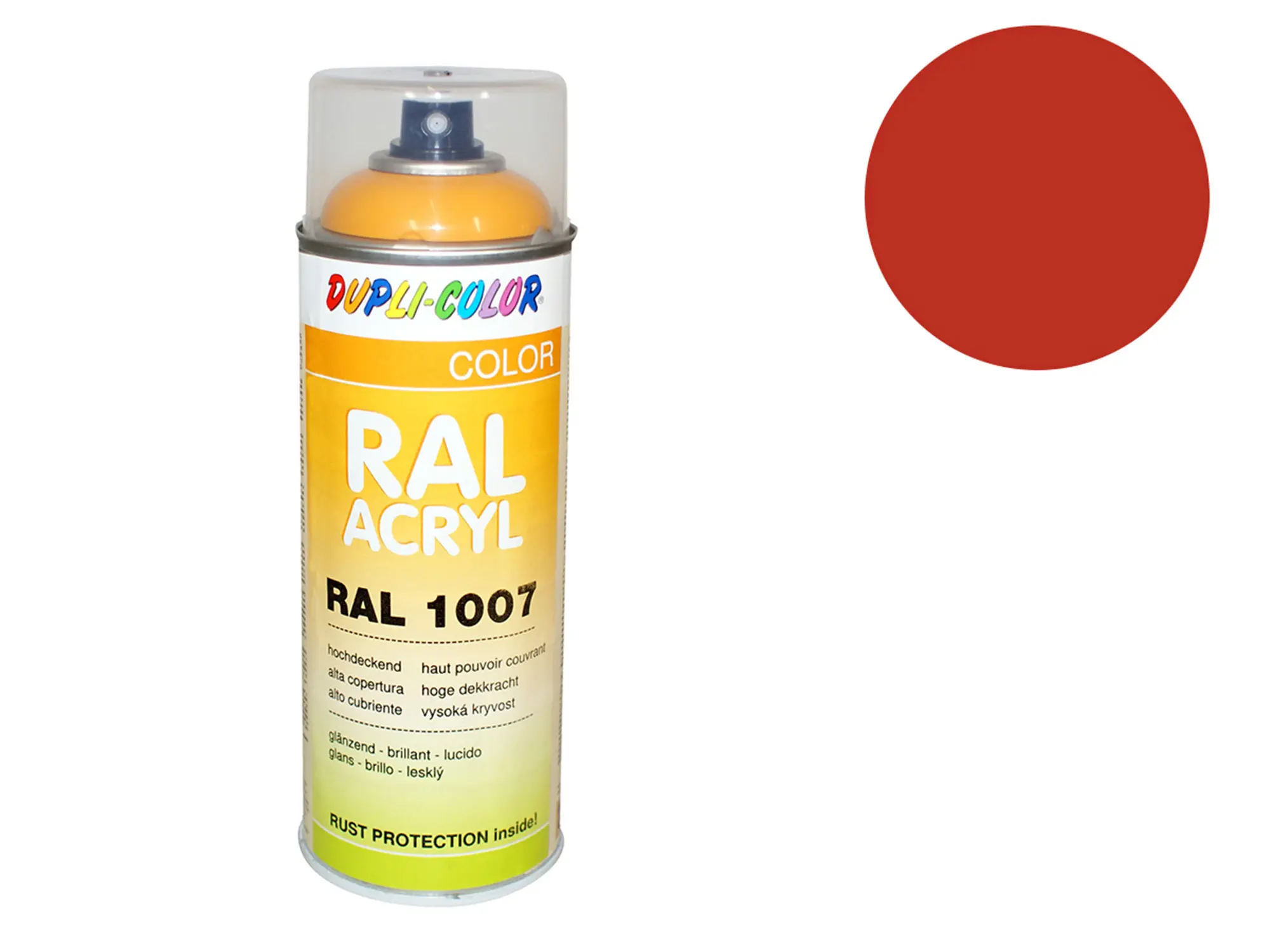Dupli-Color Acryl-Spray RAL 2001 rotorange, glänzend - 400 ml, Art.-Nr.: 10064755 - Bild 1