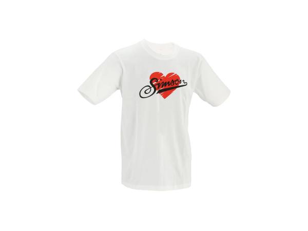 Kinder T-Shirt "I love SIMSON" - Weiß,  10071143 - Bild 1