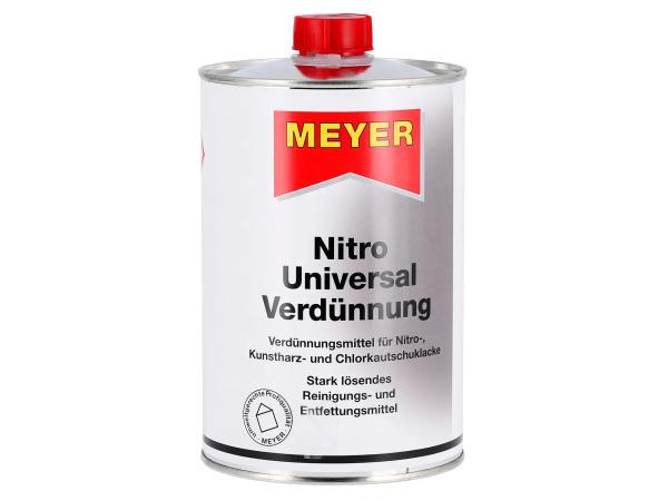 Nitro Universal Verdünnung, stark lösendes Reinigungsmittel - 1 Liter,  10075725 - Bild 1