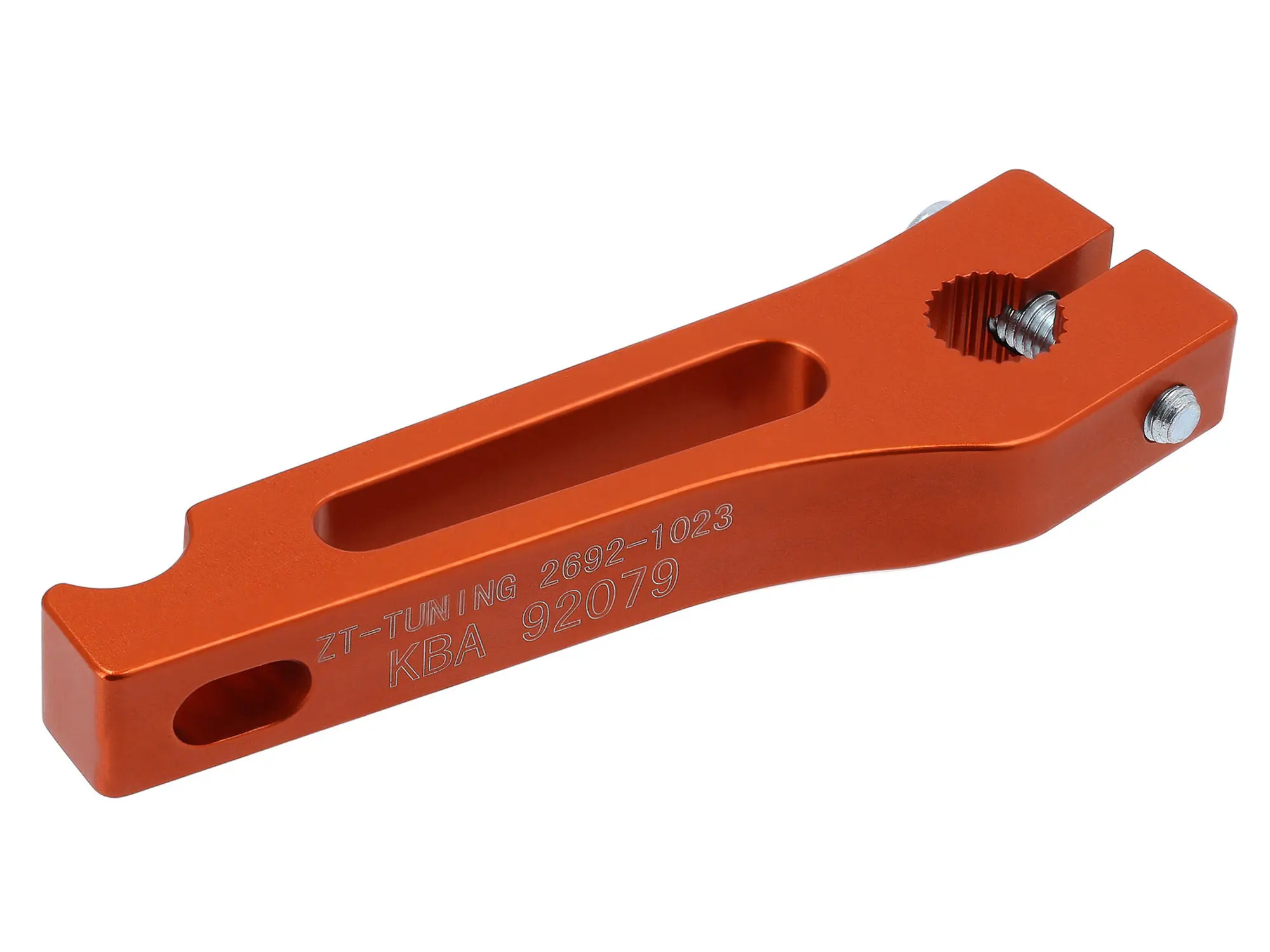 ZT-Tuning CNC Bremshebel hinten mit ABE, Orange - für S50, S51, S70, KR51/1, KR51/2, SR50, SR80, SR4-1, SR4-2, SR4-3, SR4-4, Art.-Nr.: 10077916 - Bild 1