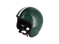 ARC Helm "Modell A-611" Retrolook - Grün mit Streifen, Art.-Nr.: 10069597 - Bild 4