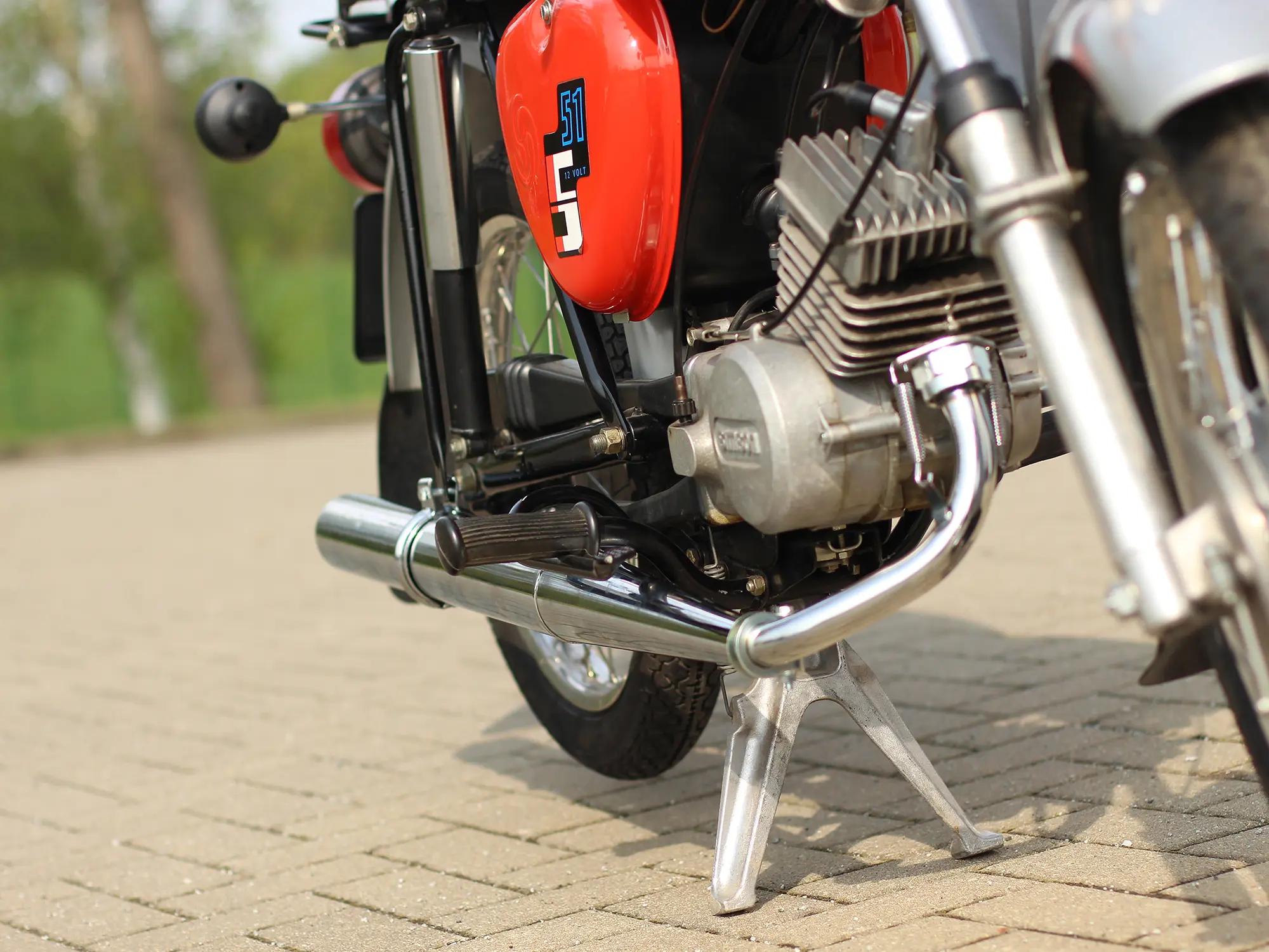 Tuning exhaust AOA2 with dome - for Simson S50, S51, S70 von K-Racing