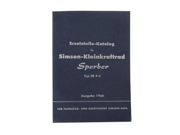 Ersatzteilkatalog, Ausgabe 1966 - Simson SR4-3 Sperber,  10063855 - Bild 1