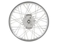 Tuning spoke wheel 1.5 x 16" polished alloy rim + stainless steel spokes - for Simson S51, S50, KR51 Schwalbe, SR4, Item no: 10070095 - Image 3