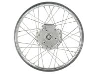 Complete wheel unmounted 1,5x16" alloy rim + stainless steel spokes + whitewall tire IRC NR-2, Item no: GP10000596 - Image 4