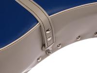 Sitzbank komplett blau-grau mit Riemen - für AWO-Sport, Art.-Nr.: 10067620 - Bild 7