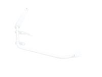 Fußbremshebel Enduro, grundiert + Weiß beschichtet - Simson S51E, S70E, S53, S86, Art.-Nr.: 10073399 - Bild 2