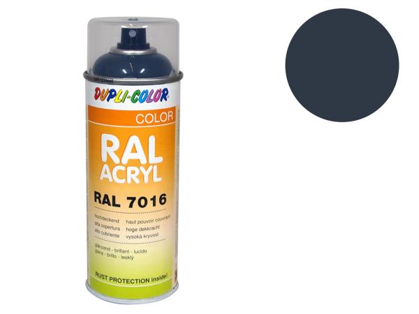 Dupli-Color Acryl-Spray RAL 7024 graphitgrau, glänzend - 400 ml,  10064845 - Bild 1