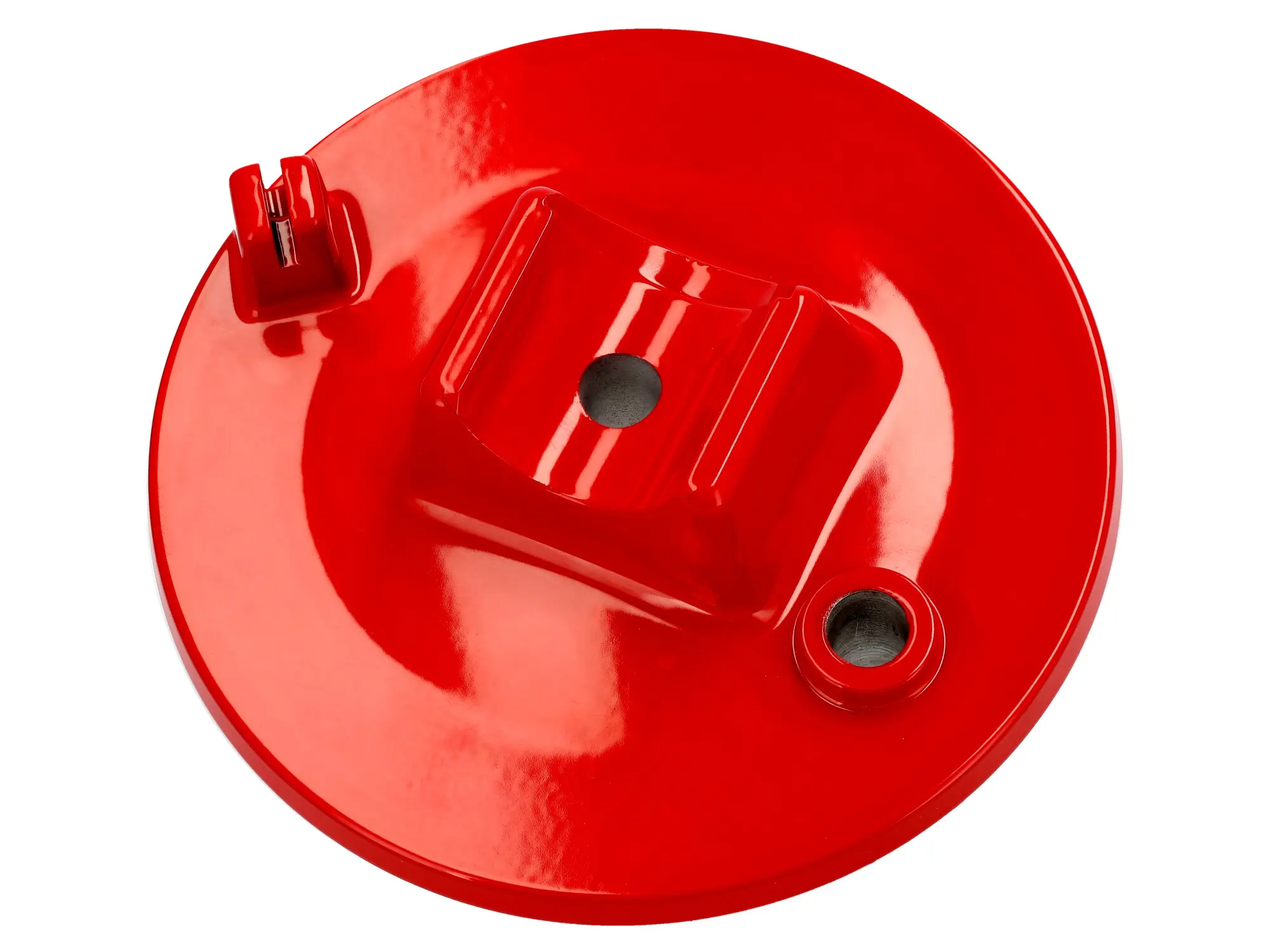 Bremsschild vorn, Rot - für Simson S50, S51, S70, S53, S83, SR50, SR80, Art.-Nr.: 10073619 - Bild 1