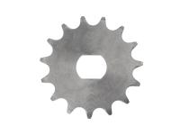 Pinion, small sprocket 15 tooth - for Simson S51, S53, S70, S83, KR51/2 Schwalbe, SR50, SR80, Item no: 10006199 - Image 2