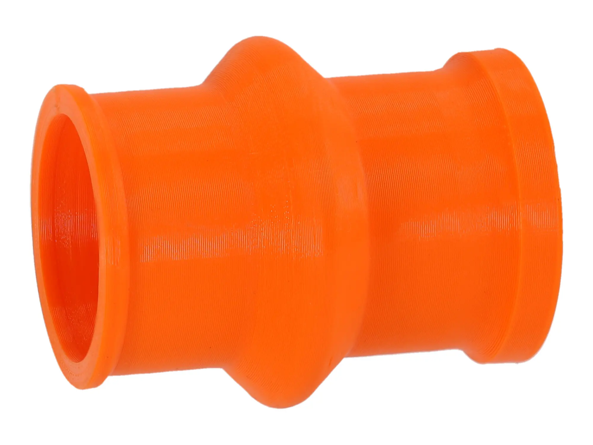 Ansaugmuffe Orange, 3D-Druck, für Gehäusemittelteil Original auf Vergaser - für S51, S50, S70, S53, S83, Art.-Nr.: 10072102 - Bild 1