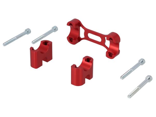 CNC Tuning-Lenkeraufnahme, Rot eloxiert - für Simson S50, S51, S70, Enduro,  10078211 - Bild 1