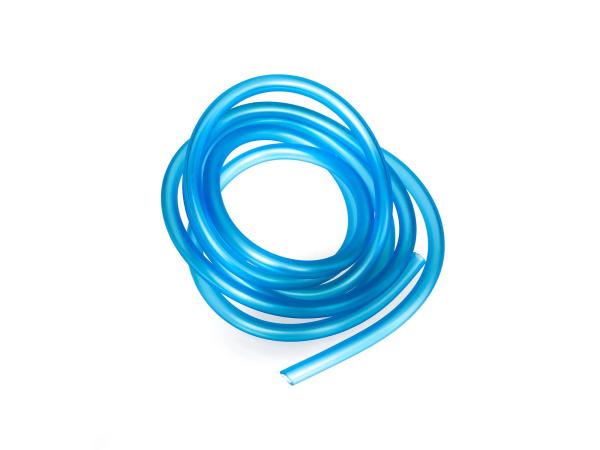 Benzinschlauch, Blau-transparent, 2 Meter, Ø 5x8,2mm,  10031091 - Bild 1
