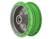 Wheel hub light green, with mounted bearings, reinforced wheel sleeve - for Simson S50, S51, S70, KR51 Schwalbe, SR4, Duo4, Item no: 10072874 - Image 4