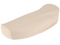 seat cover smooth, ivory without lettering - for Simson S50, S51, S70, KR51/2 Schwalbe, SR4-3 Sperber, SR4-4 Habicht, Item no: 10065517 - Image 2