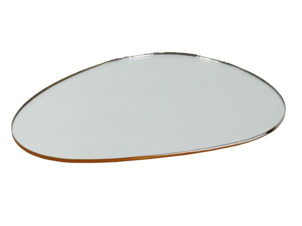 Spiegelglas, Niere-rund, links, 117 x 82mm,  10058954 - Bild 1