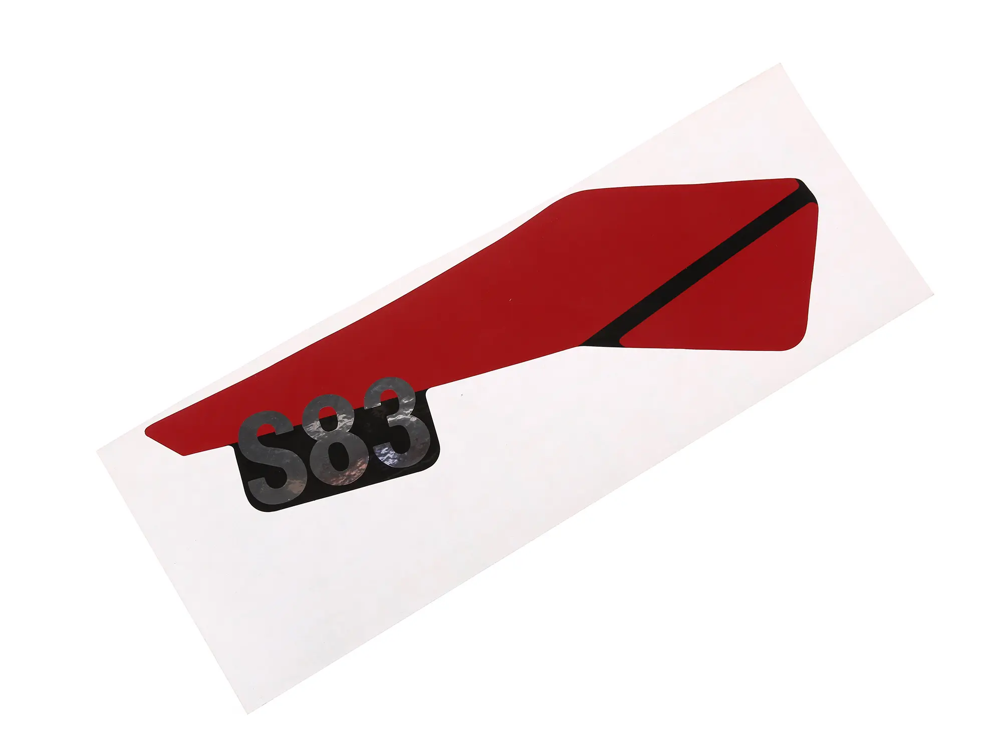 Adhesive foil for side cover, right, S83OR, Item no: 10060140 - Image 1