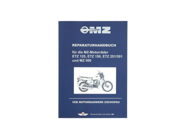 Buch ETZ125, ETZ150, ETZ251 blau (Reparaturhandbuch)*,  10055991 - Bild 1