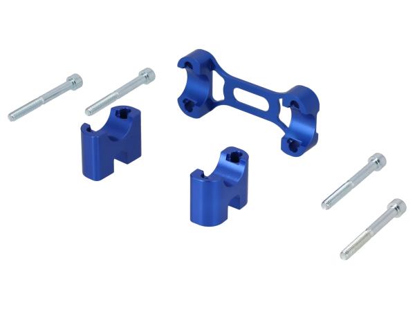 CNC Tuning-Lenkeraufnahme, Blau eloxiert - für Simson S50, S51, S70, Enduro,  10078212 - Bild 1