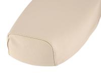 seat cover smooth, ivory without lettering - for Simson S50, S51, S70, KR51/2 Schwalbe, SR4-3 Sperber, SR4-4 Habicht, Item no: 10065517 - Image 4