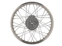 Complete wheel unmounted 1,6x16" stainless steel rim + stainless steel spokes + tire Heidenau K32, Item no: GP10000581 - Image 5