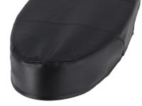 Seat cover smooth, black for short bench with SIMSON logo - Simson KR51/1 Schwalbe, SR4-2 Star, Item no: 10002830 - Image 5