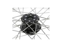 Speichenrad 1,5 x 16" für Scheibenbremse, schwarze Nabe, Alufelge + Edelstahlspeichen - Simson S53, Art.-Nr.: 10069380 - Bild 5