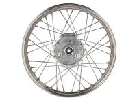 Complete wheel unmounted 1,6x16" stainless steel rim + stainless steel spokes + tire Heidenau K32, Item no: GP10000581 - Image 4