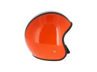 ARC Helm "Modell A-611" Retrolook - Orange mit Streifen, Art.-Nr.: 10071216 - Bild 4
