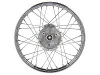 Complete wheel unmounted 1,5x16" steel rim chromed + chrome spokes + tire Vee Rubber 094, Item no: GP10000577 - Image 5