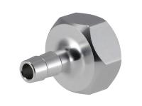 Tankstutzen 6mm, Schlauchanschluss für Steckkupplungen - Aluminium eloxiert, Art.-Nr.: 10072813 - Bild 1