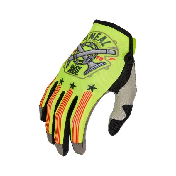 MAYHEM Glove PISTON V.23 neon yellow/black/red,  10074887 - Image 1