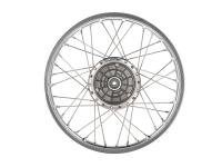 Complete wheel unmounted 1,6x16" stainless steel rim + stainless steel spokes + tire Vee Rubber 094, Item no: GP10000579 - Image 5