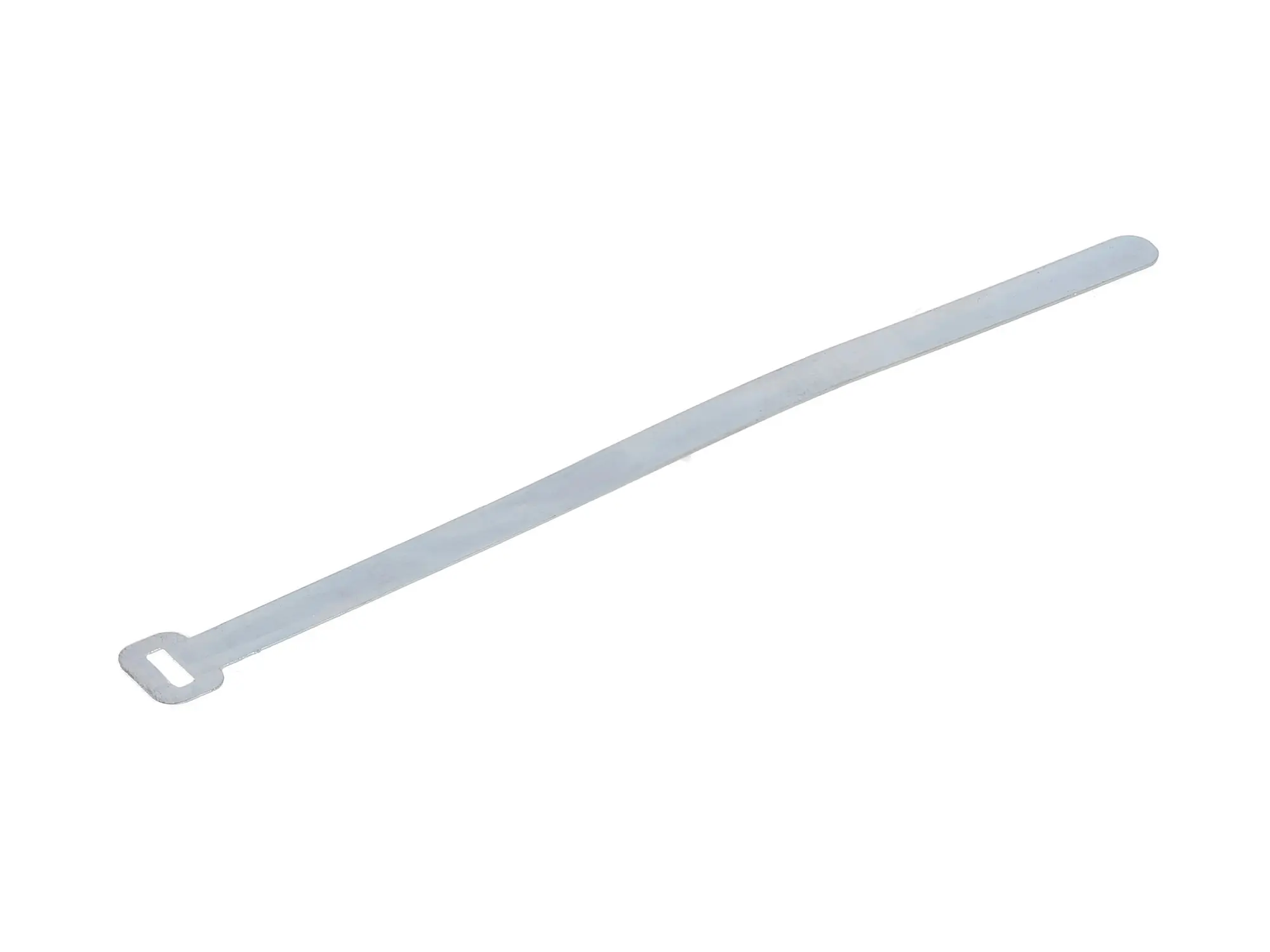 Kabelbinder Blech verzinkt 114mm lang, 6mm breit, 0,5mm dick, Art.-Nr.: 10066987 - Bild 1