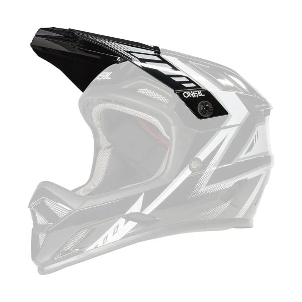 Visor BACKFLIP Helmet KNOX V.23 Schwarz/Weiß One Size,  10074310 - Bild 1