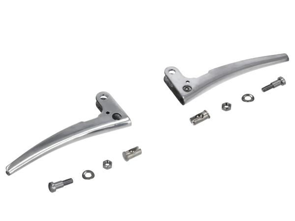 Handhebel Aluminium, Bremse links + rechts - Simson Mofa SL1,  GP10000807 - Image 1