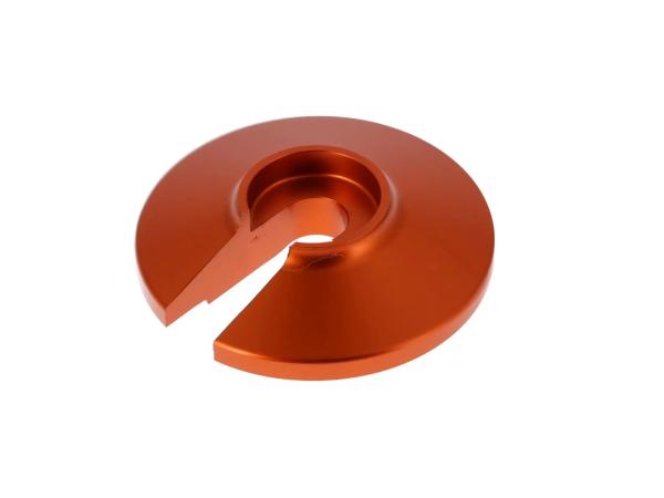 Steckscheibe - Aluminium - Farbe Orange - für Enduro-Federbein Simson S51 Enduro,  10022742 - Bild 1