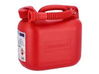 Kraftstoff-Kanister STANDARD 5 L, rot, HD-PE, UN-Zulassung, Item no: 10076680 - Image 1