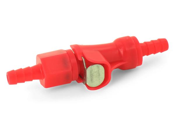 Benzinschlauchkupplung, Größe 6 - Rot,  10059156 - Bild 1