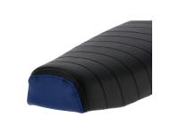 Sitzbank strukturiert, schwarz/blau ohne Schriftzug - für Simson S50, S51, S70 Enduro, Art.-Nr.: 10069578 - Bild 7