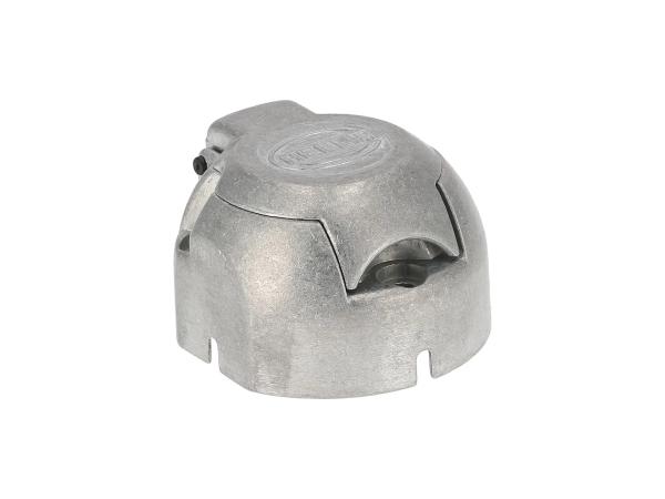 Steckdose, 7-polig für Anhänger, aus Metall,  10055606 - Bild 1