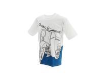 T-Shirt "Schwalbe Olympiablau" - Weiß, Art.-Nr.: 10070786 - Bild 3