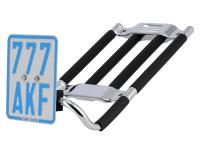 License plate holder 3D print, for luggage rack, black - for Simson KR51, SR4, Item no: 10075764 - Image 4